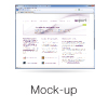 Website design mock-ups